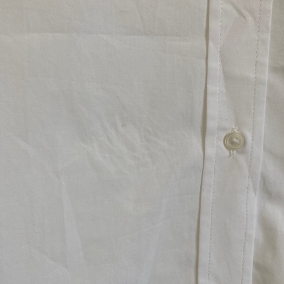 J. Crew Jules ruffle-collar shirt in cotton poplin Size 14 White - Picture 6 of 9